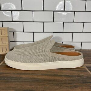 Lucky Brand Laeli Womens Size 10 Shoes Beige Sparkle Knit Slip On Comfort Mule